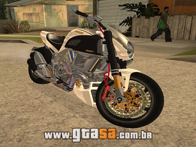 Ducati Diavel Carbon 2011 para GTA San Andreas